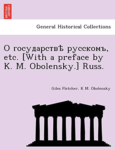 Stock image for Etc. [With a Preface by K. M. Obolensky.] Russ. (English and Russian Edition) for sale by Lucky's Textbooks