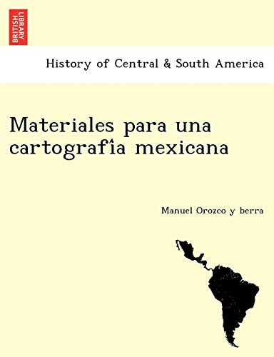 9781241760830: Materiales para una cartografía mexicana