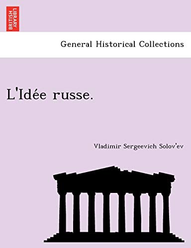 Stock image for L'Ide E Russe. (French Edition) for sale by Lucky's Textbooks