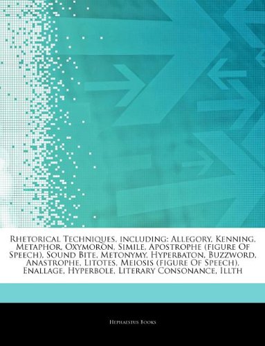 Stock image for Articles On Rhetorical Techniques, Inclu for sale by Kennys Bookstore