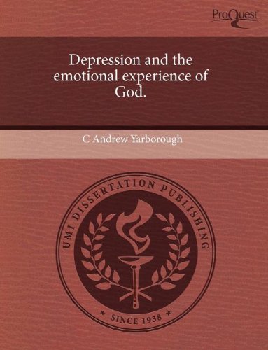 9781243698247: Depression and the Emotional Experience of God