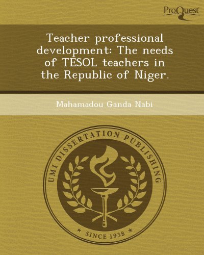 9781243776990: Teacher Professional Development: The Needs of Tesol Teachers in the Republic of Niger