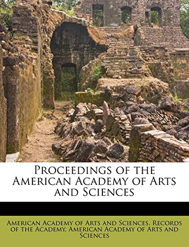 9781245112819: Proceedings of the American Academy of Arts and Sciences