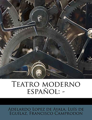 9781245172554: Teatro moderno espaol: -: -