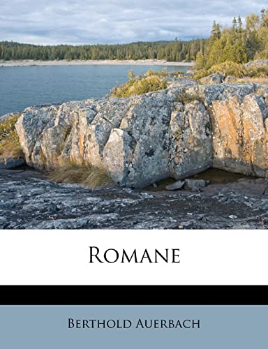 Romane (English and German Edition) (9781245535847) by Auerbach, Berthold