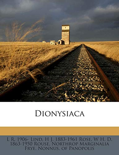 Stock image for Dionysiaca for sale by Buchpark
