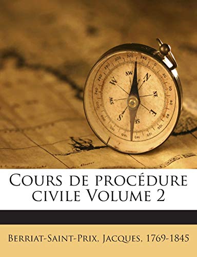 9781245896566: Cours de procdure civile Volume 2