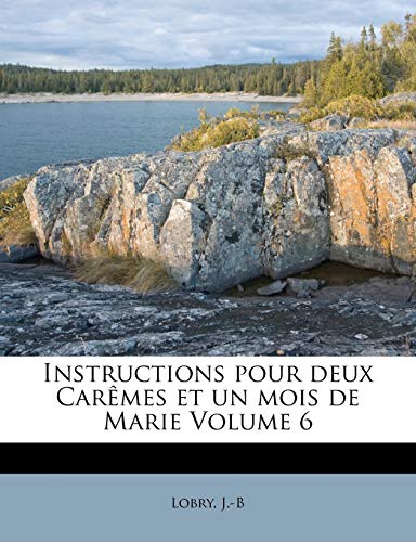 Imagen de archivo de Instructions pour deux Carmes et un mois de Marie Volume 6 (French Edition) a la venta por ALLBOOKS1