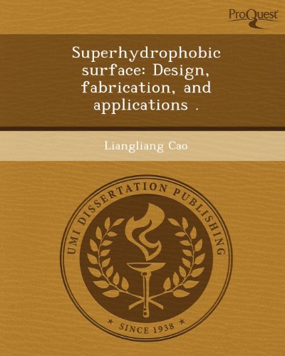 9781248956946: Superhydrophobic Surface: Design