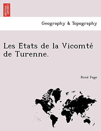 Beispielbild fr Les E Tats de La Vicomte de Turenne. (French Edition) zum Verkauf von Lucky's Textbooks