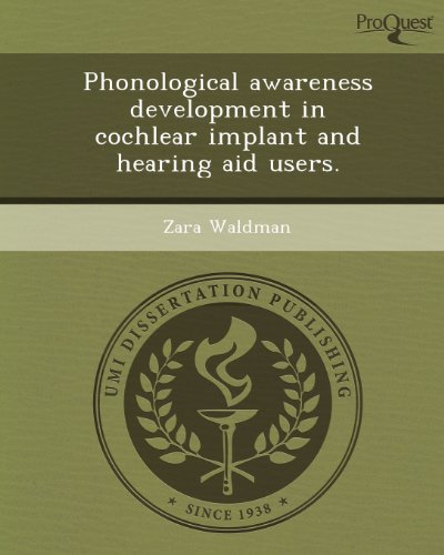 9781249079644: Phonological Awareness Development in Cochlear Implant and Hearing Aid Users