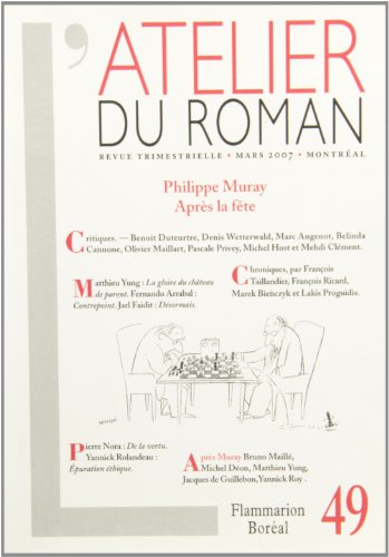 Beispielbild fr Revue l'Atelier du roman, no 49 zum Verkauf von Librairie La Canopee. Inc.
