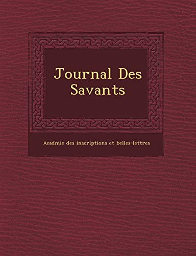 9781249466178: Journal Des Savants