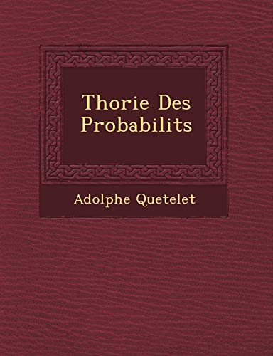 Beispielbild fr Th Orie Des Probabilit S (French Edition) zum Verkauf von Lucky's Textbooks