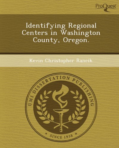 9781249840886: Identifying Regional Centers in Washington County