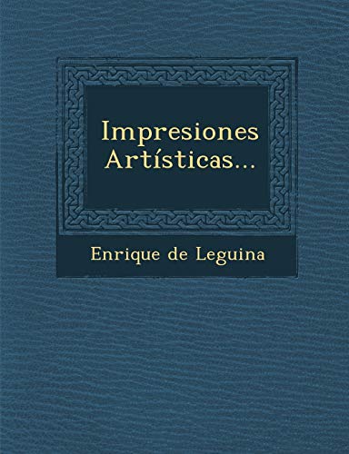 Imagen de archivo de Impresiones Artsticas. (Spanish Edition) a la venta por Lucky's Textbooks