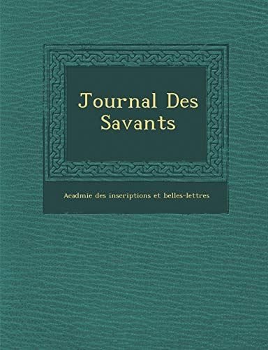 9781249993896: Journal Des Savants