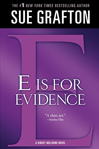 Imagen de archivo de E is for Evidence: A Kinsey Millhone Mystery (Kinsey Millhone Alphabet Mysteries, 5) a la venta por Red's Corner LLC