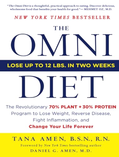 Beispielbild fr Omni Diet, The: The Revolutionary 70% Plant + 30% Protein Program to Lose Weight, Reverse Disease, Fight Inflammation, and Change Your Life Forever zum Verkauf von WorldofBooks