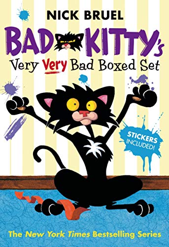 Imagen de archivo de Bad Kittys Very Very Bad Boxed Set (#2): Bad Kitty Meets the Baby, Bad Kitty for President, and Bad Kitty School Days a la venta por Goodwill Books