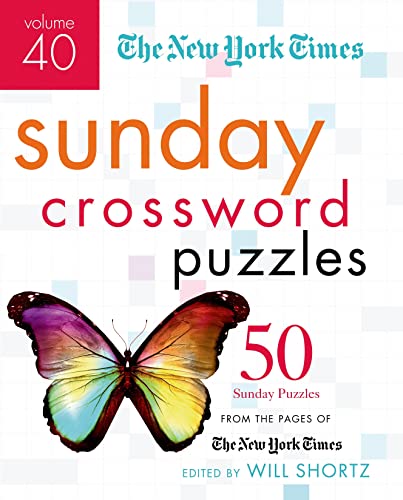 Imagen de archivo de The New York Times Sunday Crossword Puzzles Volume 40 a la venta por BookOutlet