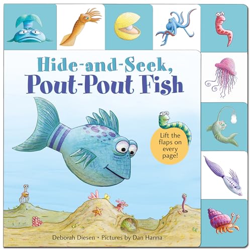 Beispielbild fr Lift-the-Flap Tab: Hide-and-Seek, Pout-Pout Fish (A Pout-Pout Fish Novelty) zum Verkauf von Wonder Book