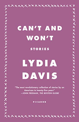 9781250062437: Can't And Won't: Stories