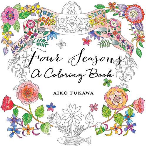 Imagen de archivo de Four Seasons: A Coloring Book a la venta por Magers and Quinn Booksellers