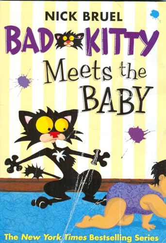 Beispielbild fr Bad Kitty Meets the Baby [black & white graphic novel] zum Verkauf von BooksRun