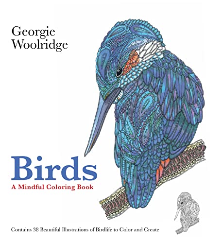 Beispielbild fr Birds : A Mindful Coloring Book zum Verkauf von Better World Books