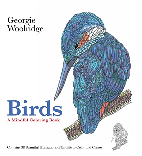 9781250095022: Birds: A Mindful Coloring Book
