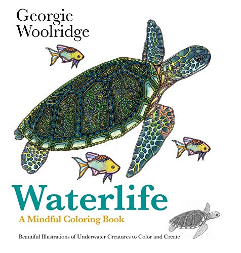 Stock image for Waterlife: A Mindful Coloring Book for sale by Gulf Coast Books