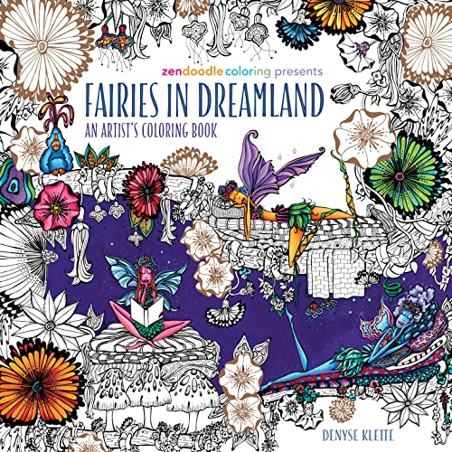 Stock image for Zendoodle Coloring Presents Fairies in Dreamland for sale by Blackwell's