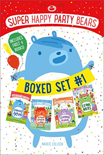 Imagen de archivo de Super Happy Party Bears Boxed Set #1: Gnawing Around; Knock Knock on Wood; Staying a Hive; Going Nuts a la venta por Better World Books: West