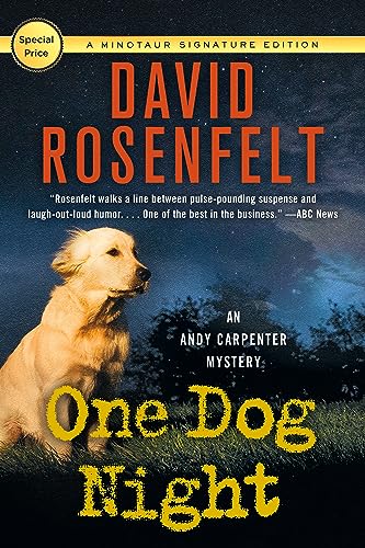 Imagen de archivo de One Dog Night: An Andy Carpenter Mystery a la venta por Keeper of the Page