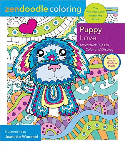 Imagen de archivo de Zendoodle Coloring: Puppy Love: Lovestruck Pups to Color and Display a la venta por SecondSale