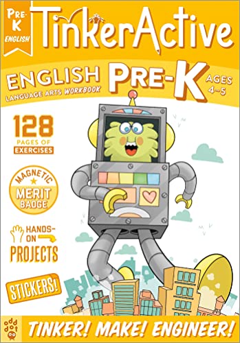 Stock image for TinkerActive Workbooks: Pre-K English Language Arts for sale by ZBK Books