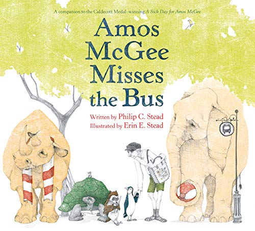 Stock image for Amos McGee Misses the Bus for sale by Better World Books
