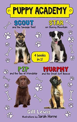 Stock image for Puppy Academy Bindup Books 1-4: Scout and the Sausage Thief, Star on Stormy Mountain, Pip and the Paw of Friendship, Murphy and the Great Surf Rescue for sale by Reliant Bookstore