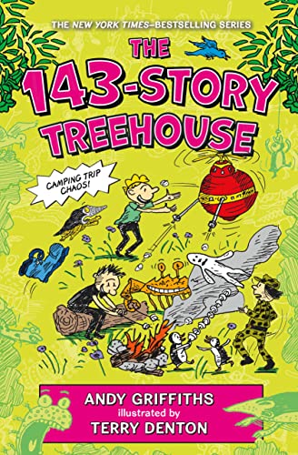Beispielbild fr The 143-Story Treehouse: Camping Trip Chaos! (The Treehouse Books, 11) zum Verkauf von Dream Books Co.