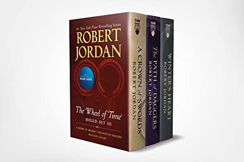 Stock image for Wheel of Time Premium Boxed Set III: Books 7-9 (A Crown of Swords, The Path of Daggers, Winter's Heart) for sale by Organic Books