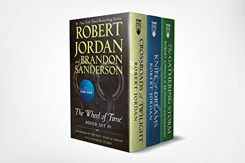 Stock image for Wheel of Time Premium Boxed Set IV: Books 10-12 (Crossroads of Twilight, Knife of Dreams, The Gathering Storm) for sale by R Bookmark