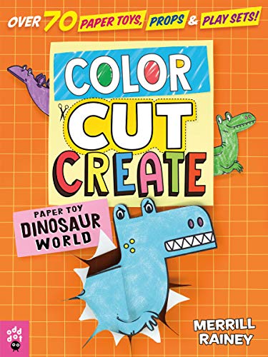 Stock image for Color, Cut, Create Play Sets: Dinosaur World for sale by HPB Inc.