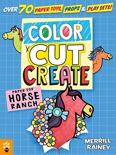 9781250262646: Color, Cut, Create Play Sets: Horse Ranch