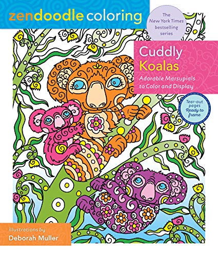 Stock image for Zendoodle Coloring: Cuddly Koalas: Adorable for sale by Russell Books