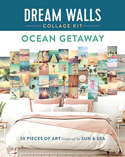 Stock image for Dream Walls Collage Kit: Ocean Getaway: 50 Pieces of Art Inspired by Sun and Sea for sale by PlumCircle