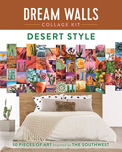 Stock image for Desert Style: 50 Pieces of Art Inspired by the Southwest (Dream Walls Collage Kit) for sale by Reuseabook