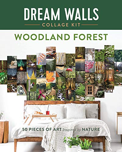 Imagen de archivo de Dream Walls Collage Kit: Woodland Forest: 50 Pieces of Art Inspired by Nature a la venta por PlumCircle