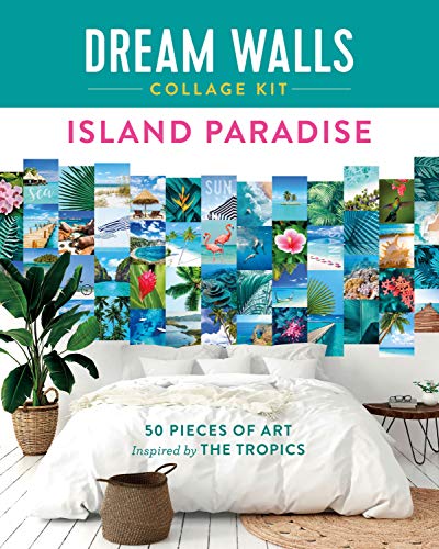 9781250276414: Dream Walls Collage Kit: Island Paradise: 50 Pieces of Art Inspired by the Tropics