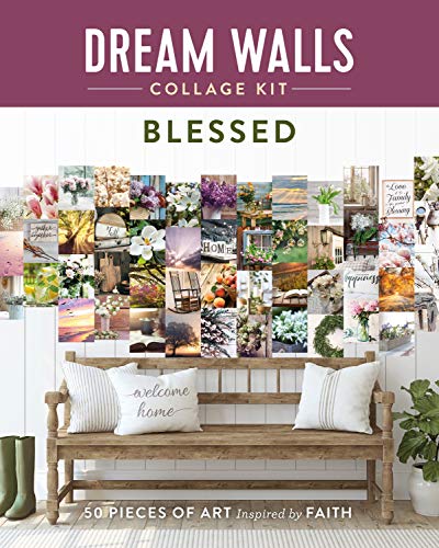 9781250276438: Dream Walls Collage Kit: Blessed: 50 Pieces of Art Inspired by Faith